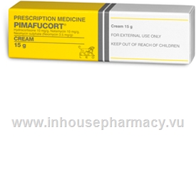 Pimafucort (Hydrocortisone/Natamycin/Neomycin 1%/1%/0.5%) Cream 15g/Tube