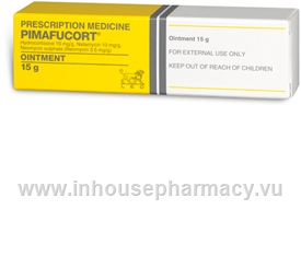 Pimafucort (Hydrocortisone/Natamycin/Neomycin 1%/1%/0.5%) Ointment 15g/Tube
