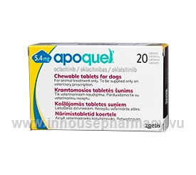 Apoquel (Oclacitinib 5.4mg) 20 Tablets/Pack