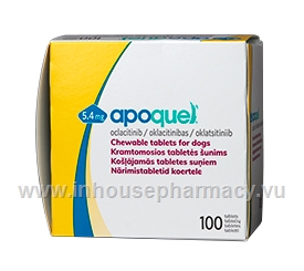 Apoquel (Oclacitinib 5.4mg) 100 Tablets/Pack