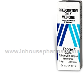 Tobrex (Tobramycin 0.3%) Eye Ointment - InhousePharmacy.vu Tobrex (Tobramycin 0.3%) Eye Ointment - InhousePharmacy.vu
