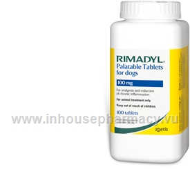 Rimadyl Palatable (Carprofen 100mg) 100 Tablets/Pack