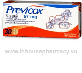 Previcox (Firocoxib 57mg) 30 Tablets/Pack