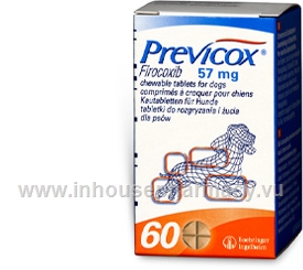 Previcox (Firocoxib 57mg) 60 Tablets/Pack