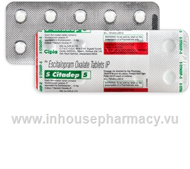 S Citadep (Escitalopram 5mg) 10 Tablets/Strip