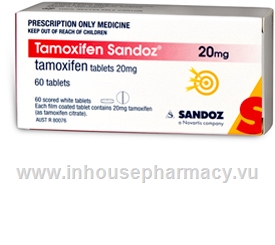 Tamoxifen Sandoz (Tamoxifen 20mg) 60 Tablets/Pack