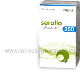 Seroflo (Fluticasone and Salmeterol 250mcg/50mcg) 30 Rotacaps/Pack