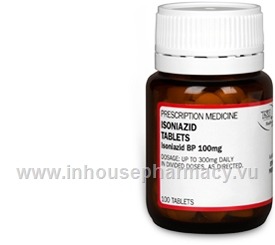 Isoniazid (Isoniazid 100mg) 100 Tablets/Pack