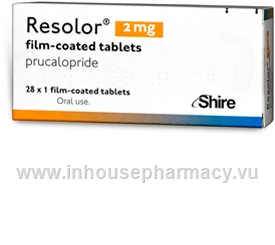 Resolor (Prucalopride 2mg) 28 Tablets/Pack