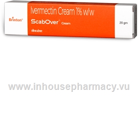 ScabOver (Ivermectin 1%) Cream 20g/Tube