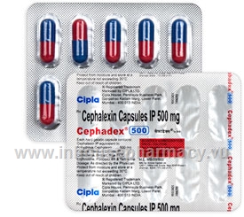 Cephadex (Cephalexin 500mg) 10 Capsules/Strip
