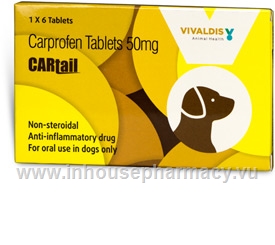 Cartail (Carprofen 50mg) Tablets 