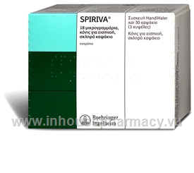 Spiriva (Tiotropium 18mcg) 30 Capsules/Pack