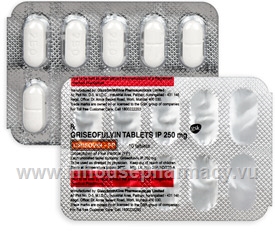 Grisovin-FP (Griseofulvin 250mg) 10 Tablets/Strip