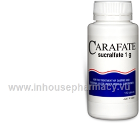 Carafate 1g 120 Tablets/Pack