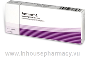 Postinor 1 1.5mg 1 Tablet/Pack