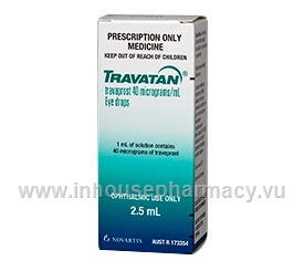 Travatan 0.004% 2.5ml Eye Drops