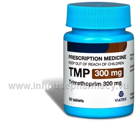 TMP 300 (Trimethoprim) 300mg 50 tablets/Pack