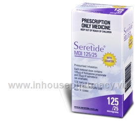Seretide 125/25 Inhaler 120 Doses/Pack