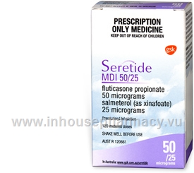 Seretide 50/25 Inhaler 120 Doses/Pack