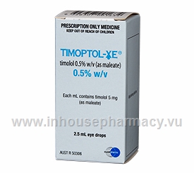 Timoptol XE 0.5% 2.5ml/Pack