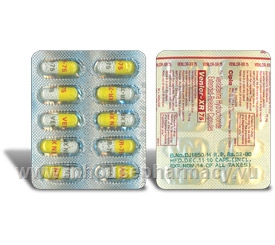 Venlor XR 75mg 10 Capsules/Strip