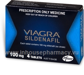 Viagra 100mg 4 Tablets/Pack