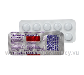 Zosert 50mg 10 Tablets/Strip