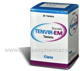 Tenvir-EM (Emtricitabine/Tenofovir) 30 Tablets/Pack [PrEP]