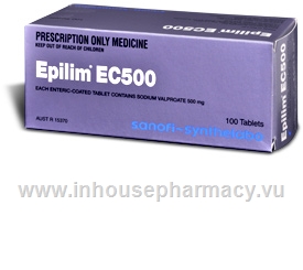 Epilim EC 500mg 100 Tablets/Pack