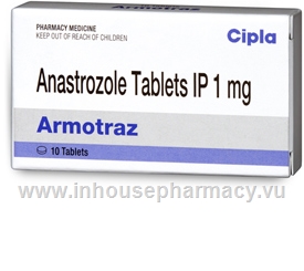 Armotraz (Anastrozole) 1mg 10 Tablets/Pack