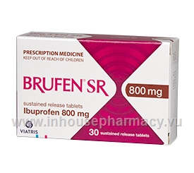 Brufen Retard 800mg 30 Tablets/Pack