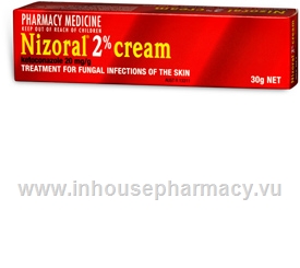 Nizoral Cream 2% 30g Tube