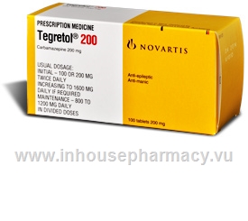 Tegretol 200mg 100 Tablets/Pack