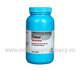 Trisul (Co-trimoxazole) 400/80mg 500 Tablets/Pack