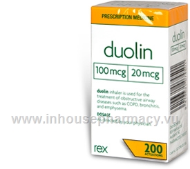 Duolin HFA CFC Free Inhaler 200 Doses/Pack