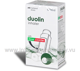 Duolin Inhaler 200 Doses/Pack (Cipla brand)
