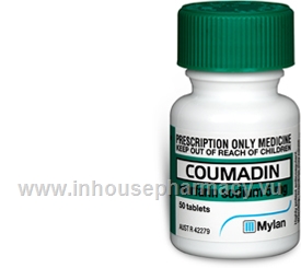 Coumadin (Warfarin sodium) 5mg Tablets 50 Tablets/Pack