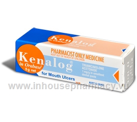 Kenalog 1mg/g (Triamcinolone Acetonide) 5g/Pack