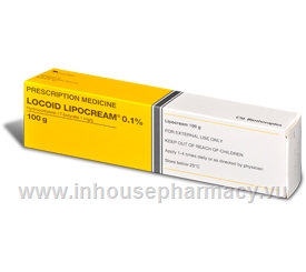 Locoid Lipocream 0.1% 100g/Tube