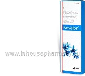 Novelon (Desogestrel and Ethinylestradiol) 21 Tablets/Pack