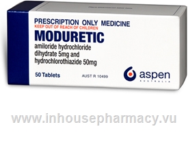 Moduretic 5mg/50mg 50 Tablets/Pack (Aspen)