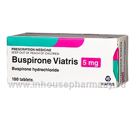 Buspirone 5mg 100 Tablets/Pack