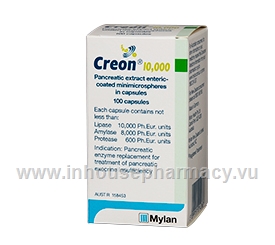 Creon 10000 (Pancreatin 150mg) 100 Capsules/Pack