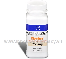 Dipentum 250mg 100 Capsules/Pack
