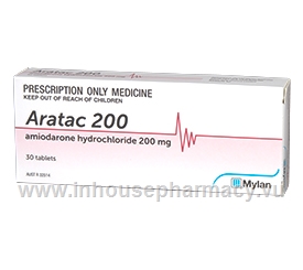 Aratac (Amiodarone 200mg) 30 Tablets/Pack