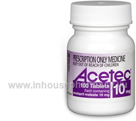 Acetec (Enalapril 10mg) 100 Tablets/Pack
