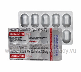 Deltone (Dexlansoprazole 30mg) 10 Capsules/Strip