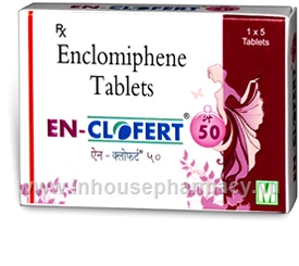 En-Clofert (Enclomiphene 50mg) 5 Tablets/Pack