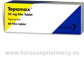 Topamax (Topiramate 25mg) 60 Tablets/Pack (Turkish)